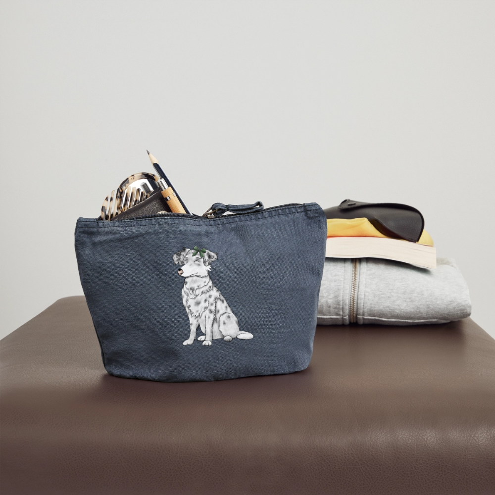 Kulturbeutel/ Reiseapotheke Hund - Vintage Denim
