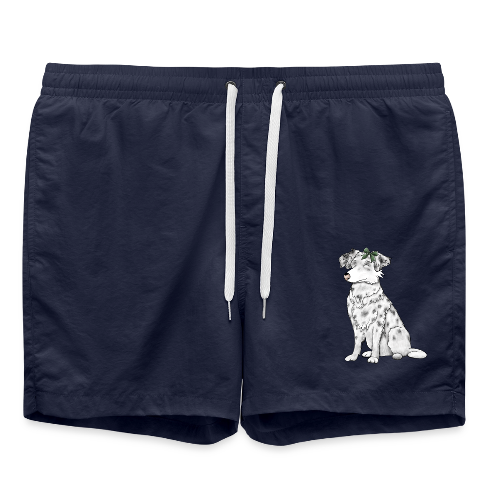 Badehose Hund - French Navy
