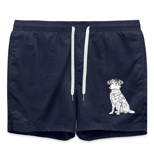 Badehose Hund - French Navy