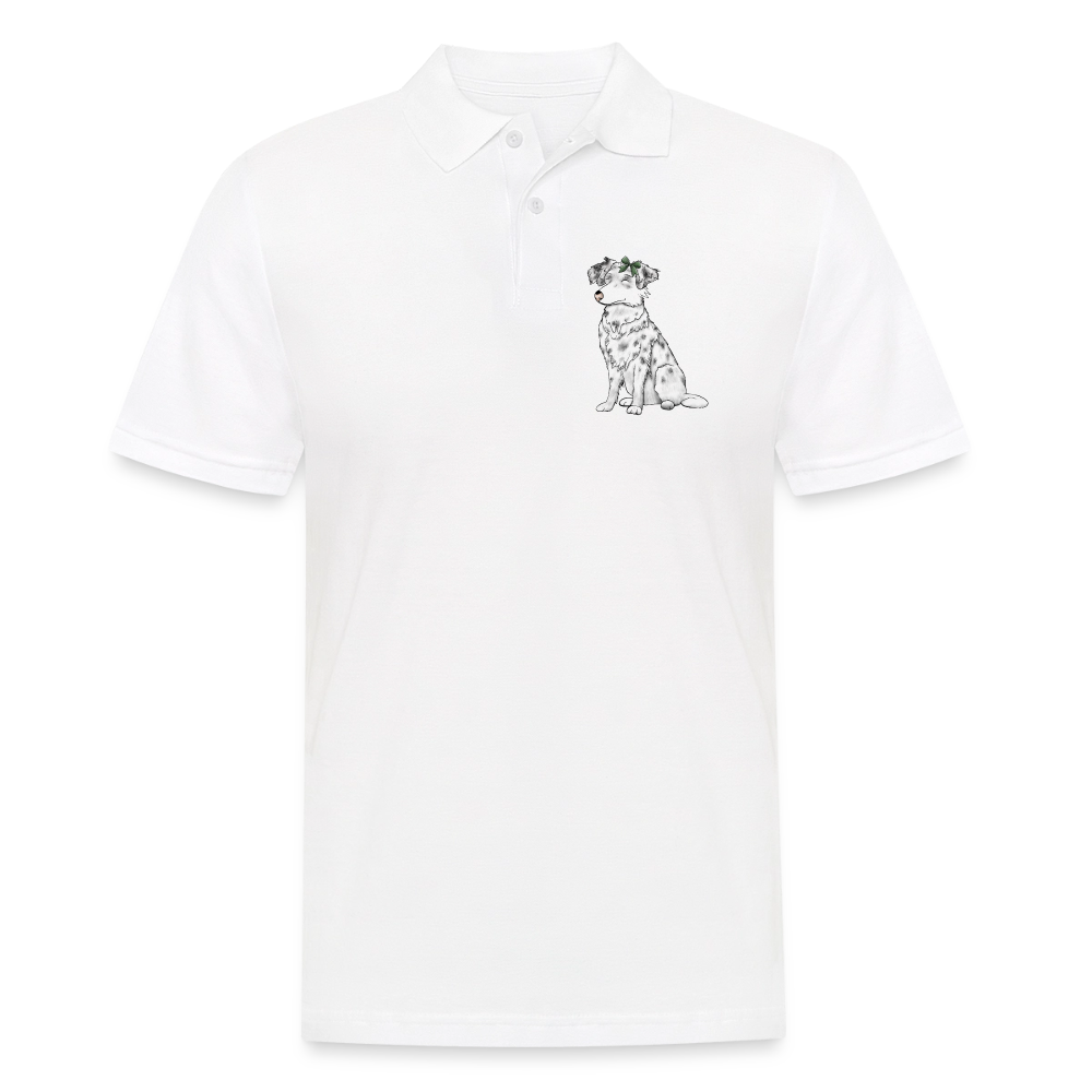 Männer Poloshirt - Weiß