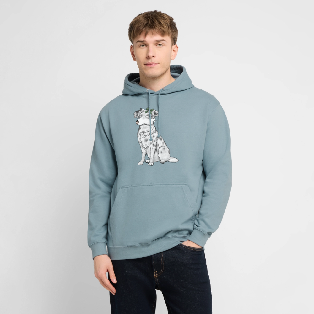 Pullover Hund - Nebelblau