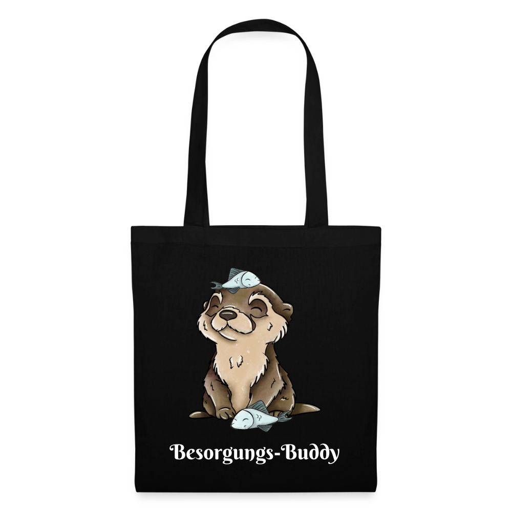 Jutebeutel Otter - black
