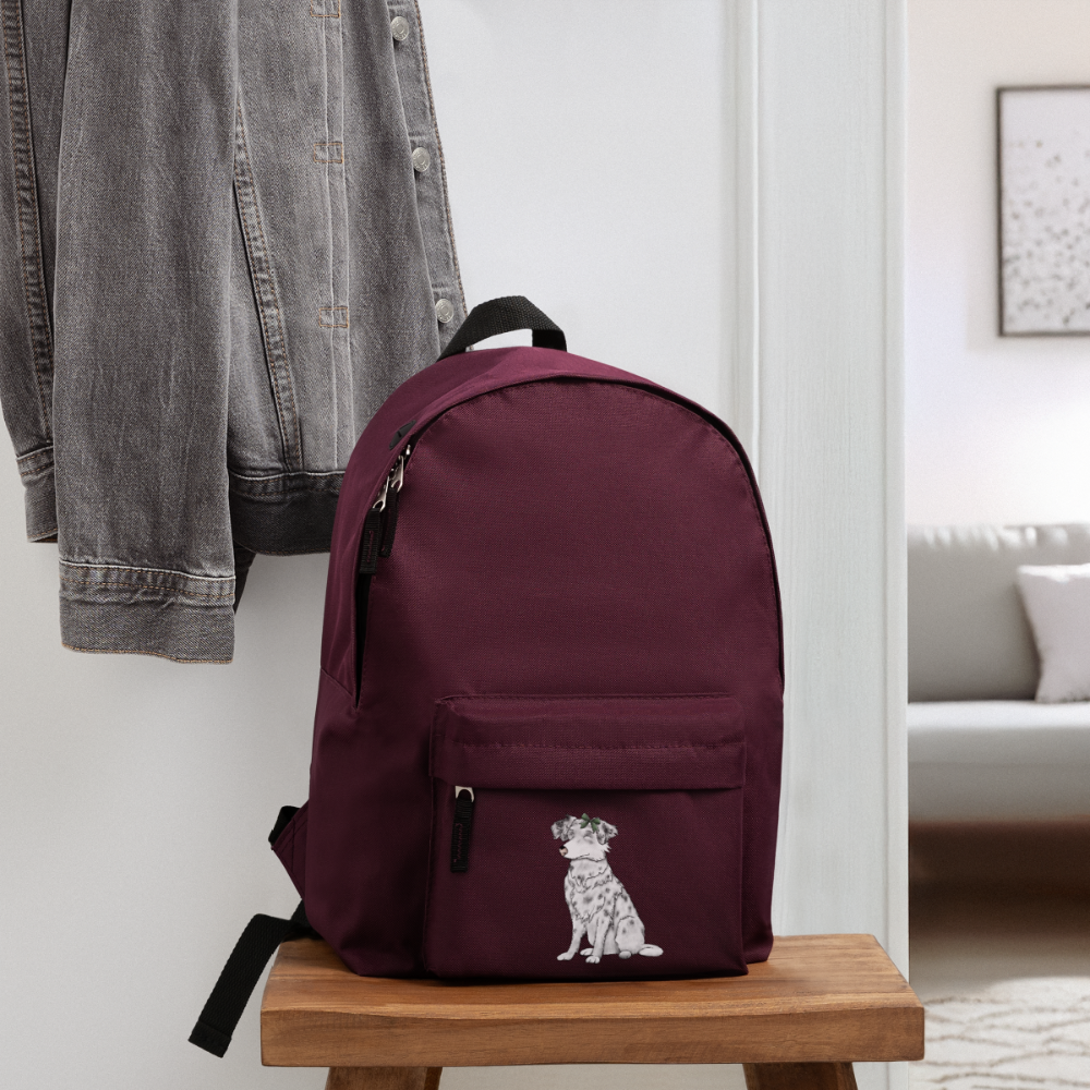 Rucksack - Burgunderrot