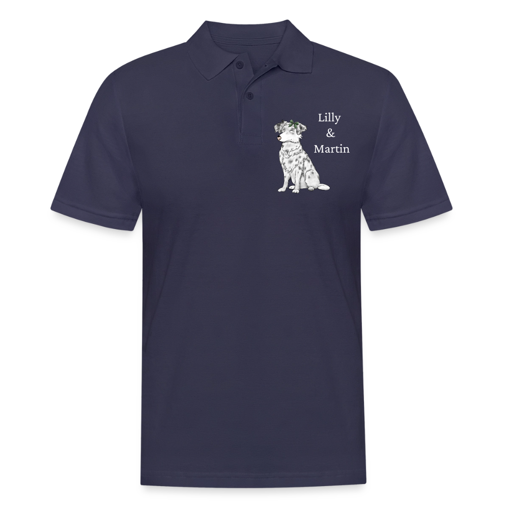 Männer Poloshirt - Navy
