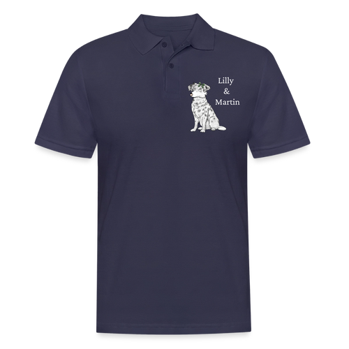 Männer Poloshirt - Navy