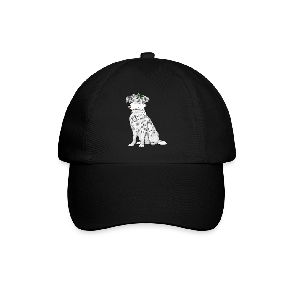Baseballkappe Hund - Schwarz/Schwarz