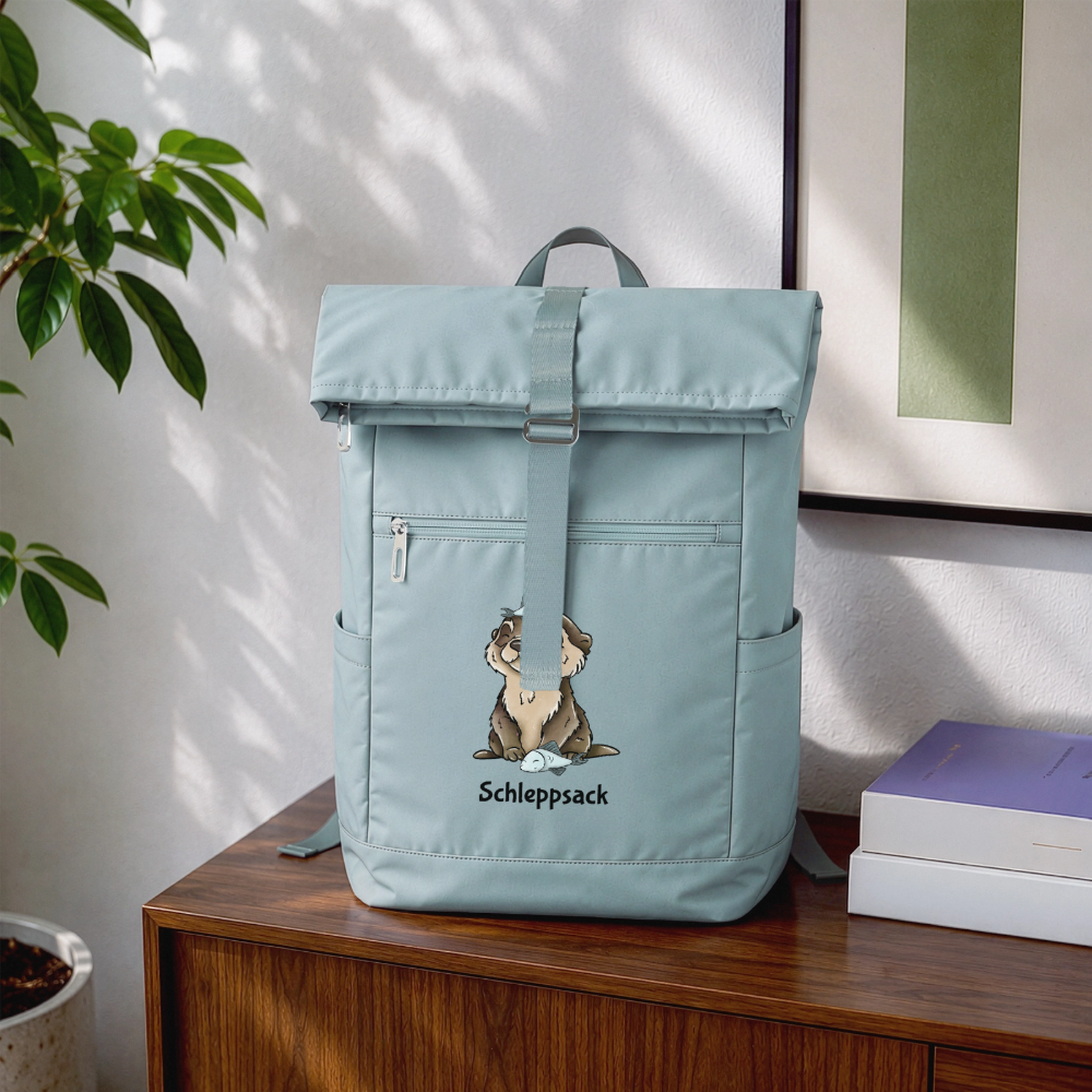 Laptop-Rucksack - Eisblau