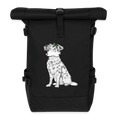 Rolltop Rucksack - Schwarz
