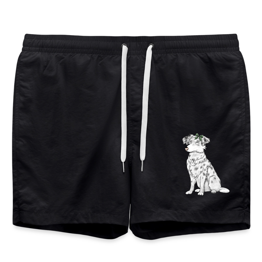Badehose Hund - Schwarz
