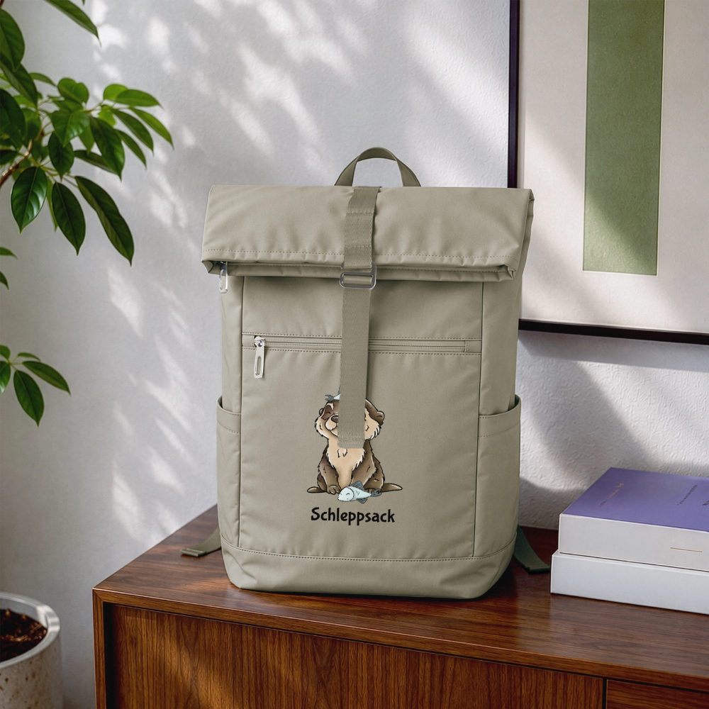 Laptop-Rucksack - Sandbeige