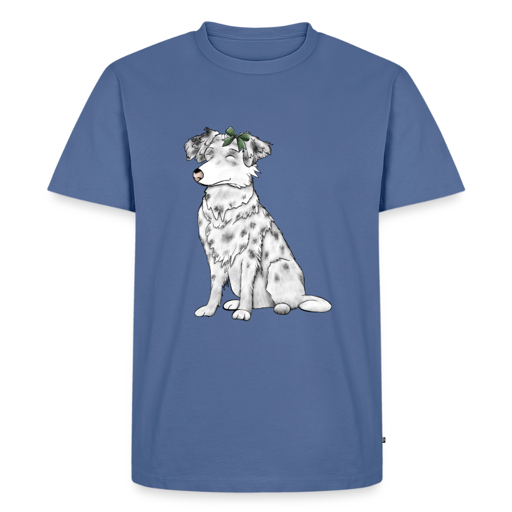 Männer Premium T-Shirt - Taubenblau