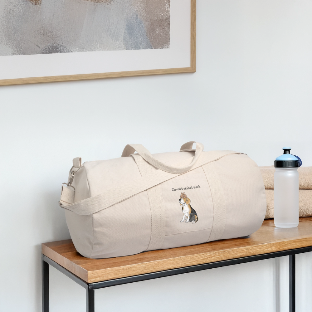 Recycled Canvas Sports Bag by Stanley/Stella - natural