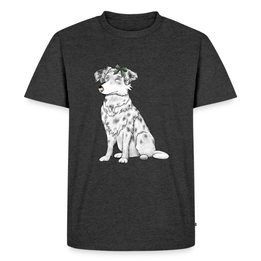 Männer Premium T-Shirt - Anthrazit meliert