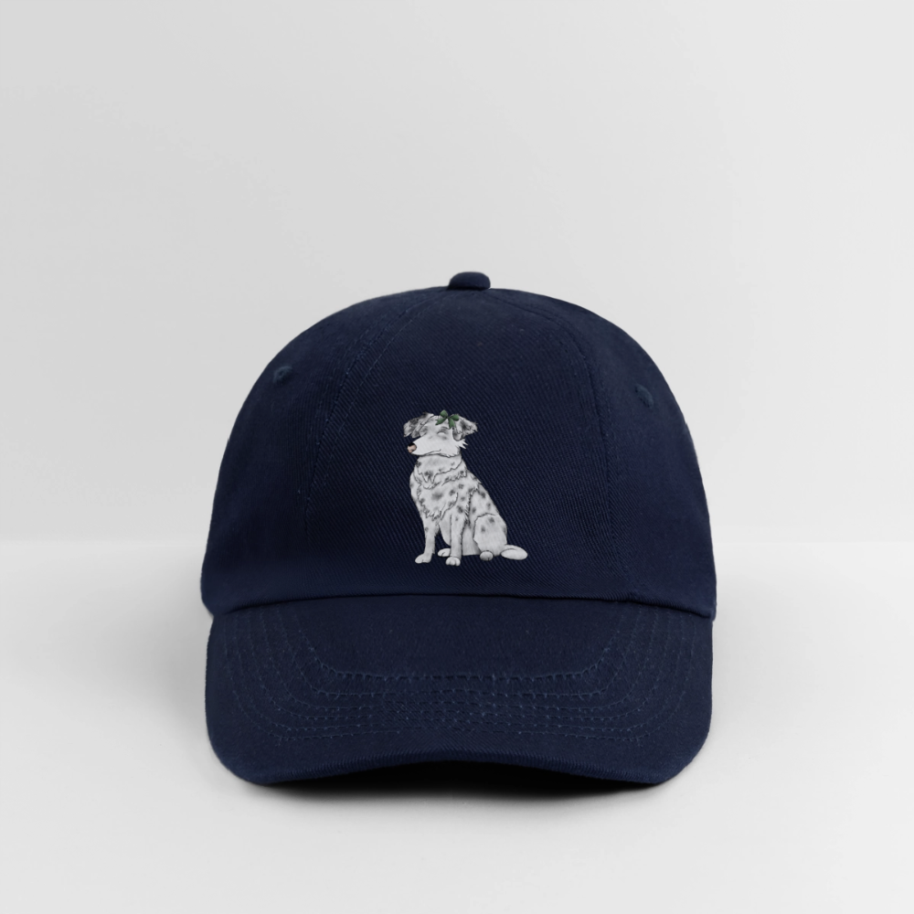 Baseballkappe Hund - Blau/Blau