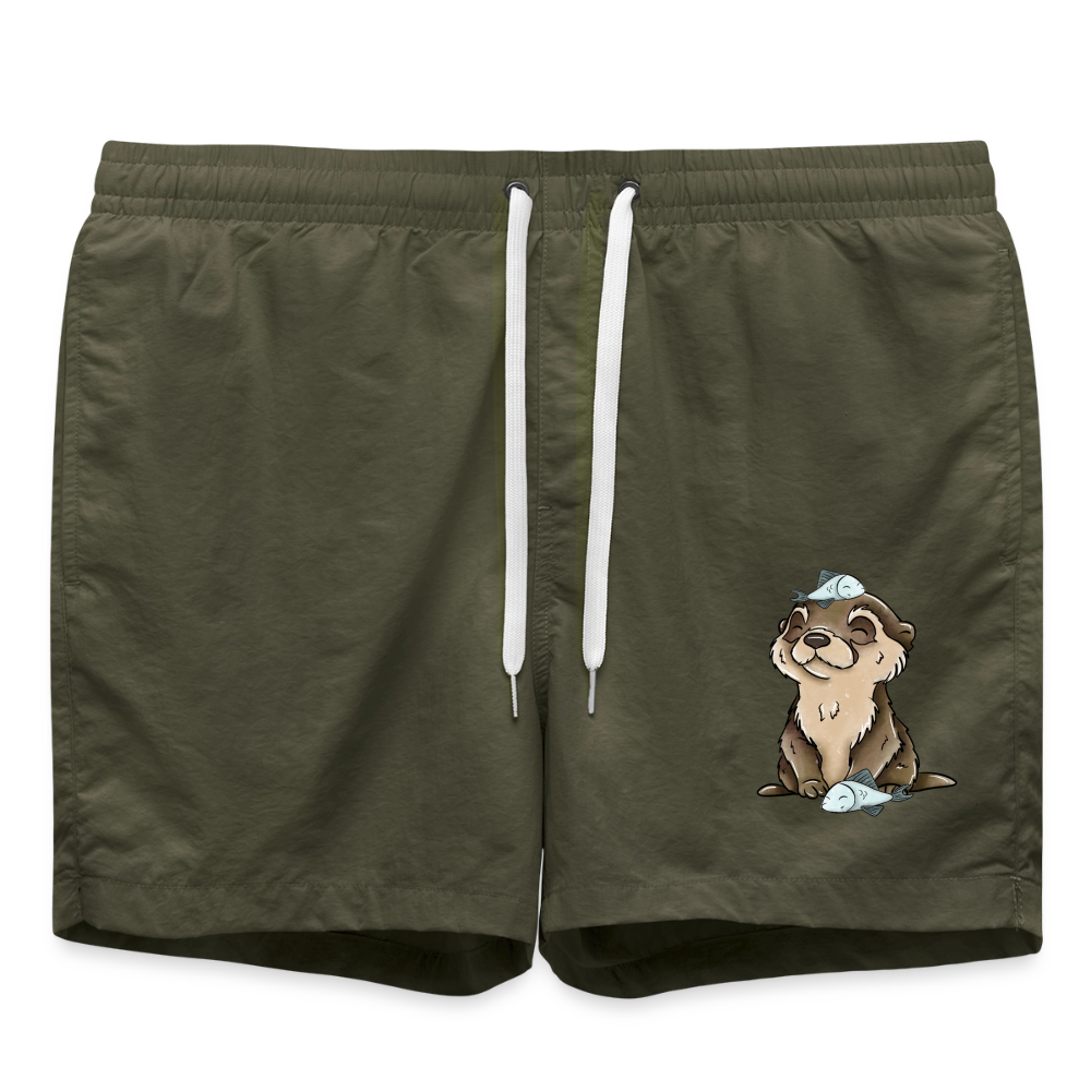 Badehose Otter - olive