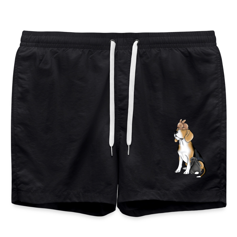Badeshorts Beagel - black
