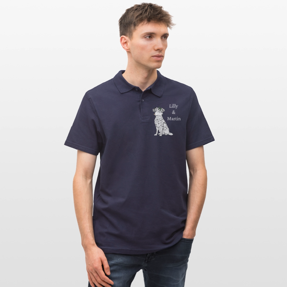Männer Poloshirt - Navy