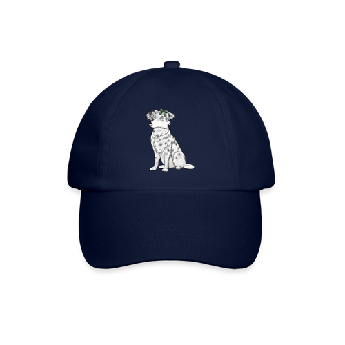 Baseballkappe Hund - Blau/Blau