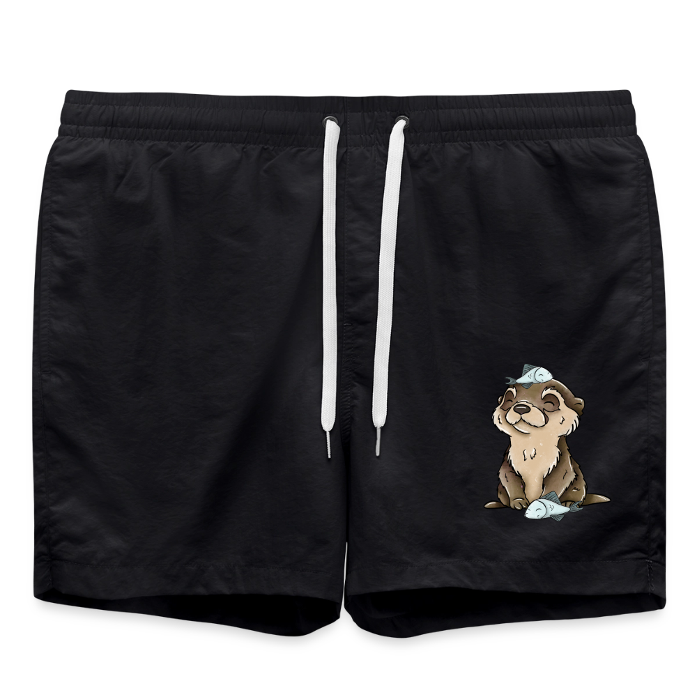Badehose Otter - black