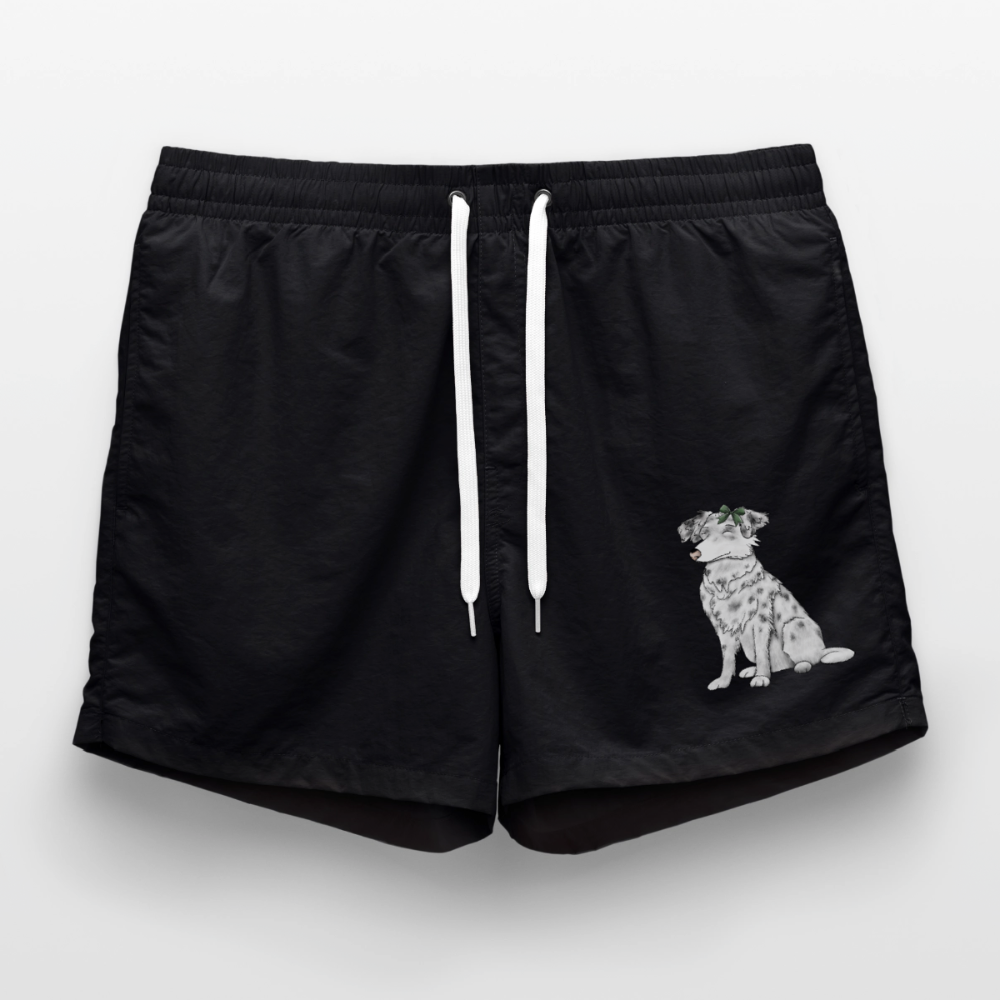 Badehose Hund - Schwarz