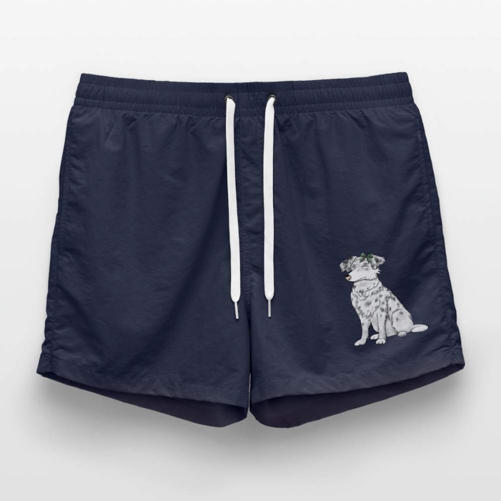 Badehose Hund - French Navy