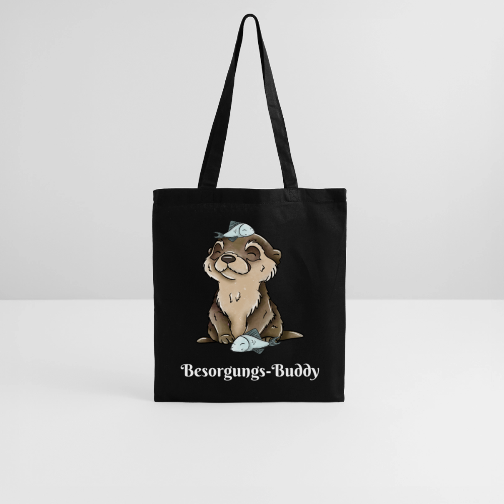 Jutebeutel Otter - black
