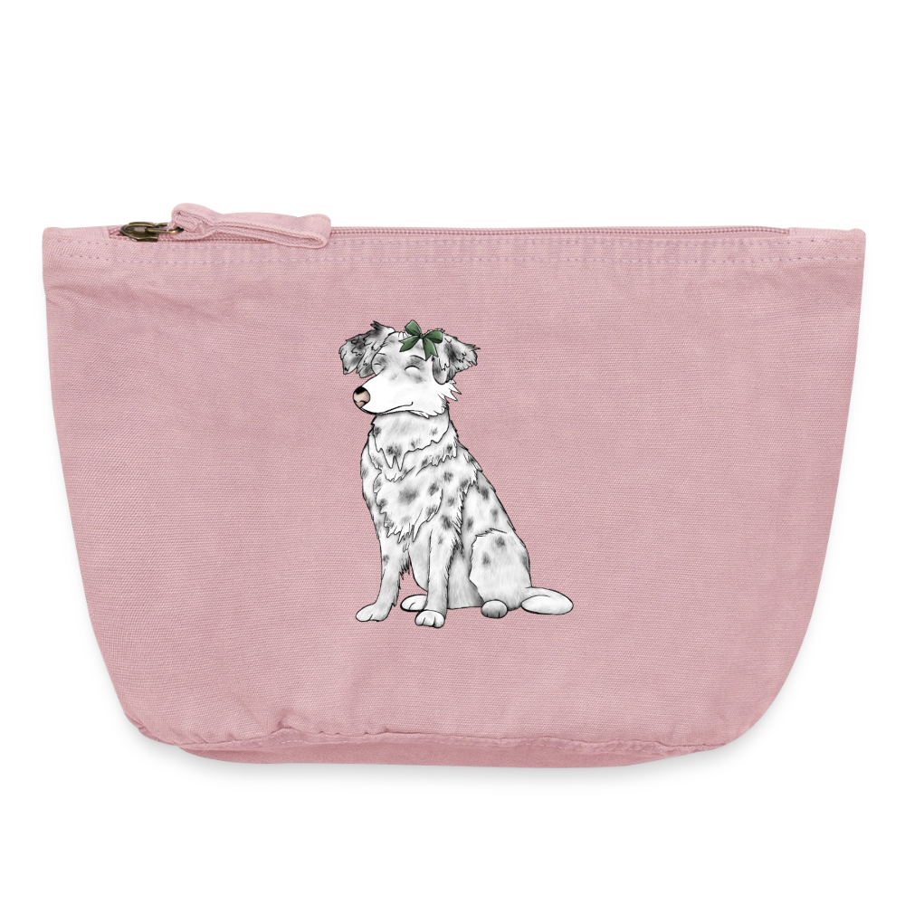Kulturbeutel/ Reiseapotheke Hund - Vintage Rosa
