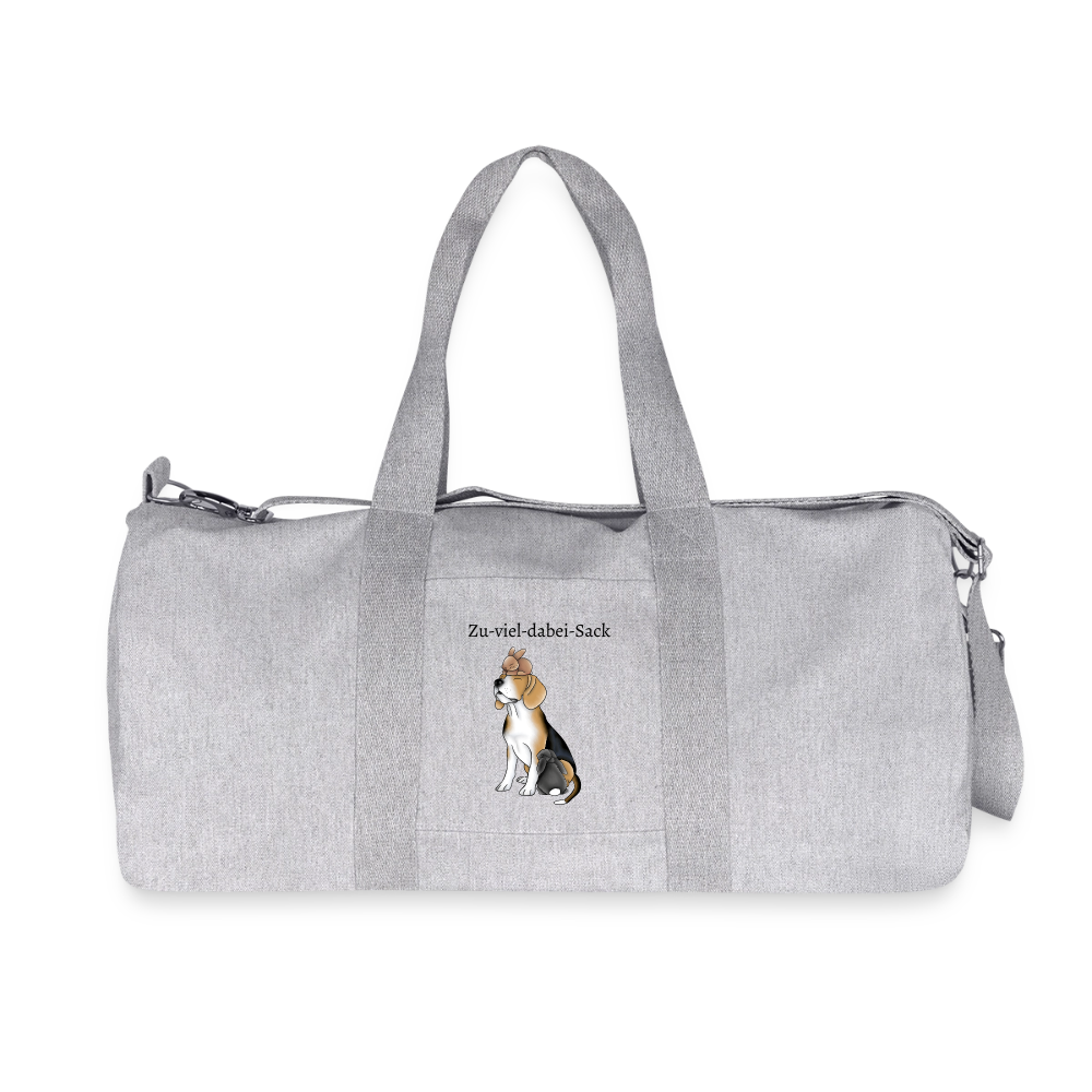 Recycled Canvas Sports Bag by Stanley/Stella - heather grey