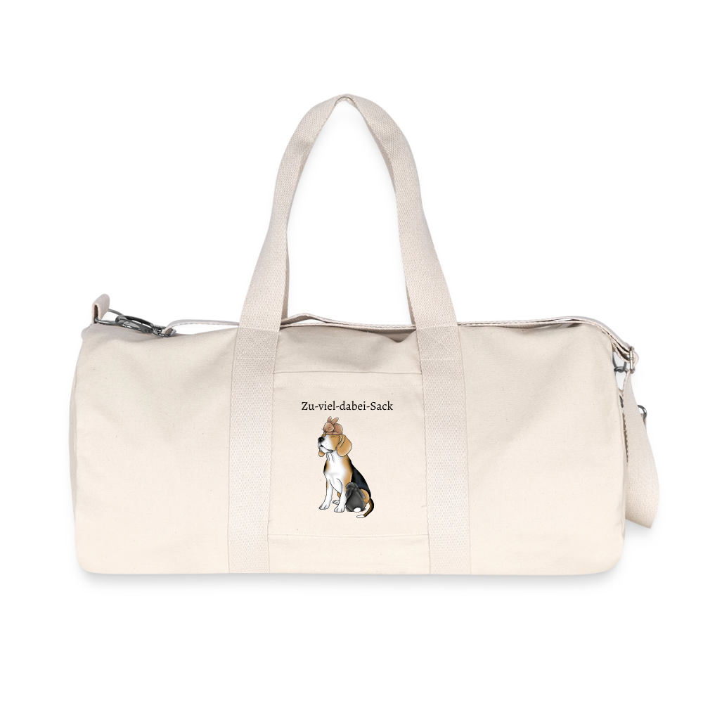 Recycled Canvas Sports Bag by Stanley/Stella - natural