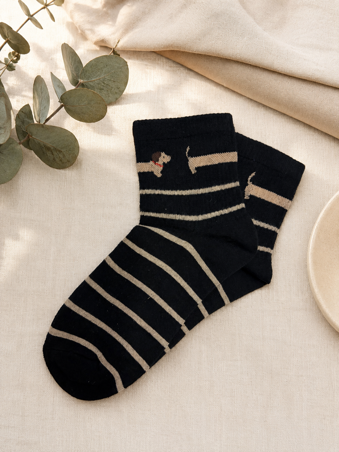 Dackel Socken Größe 35.5-38