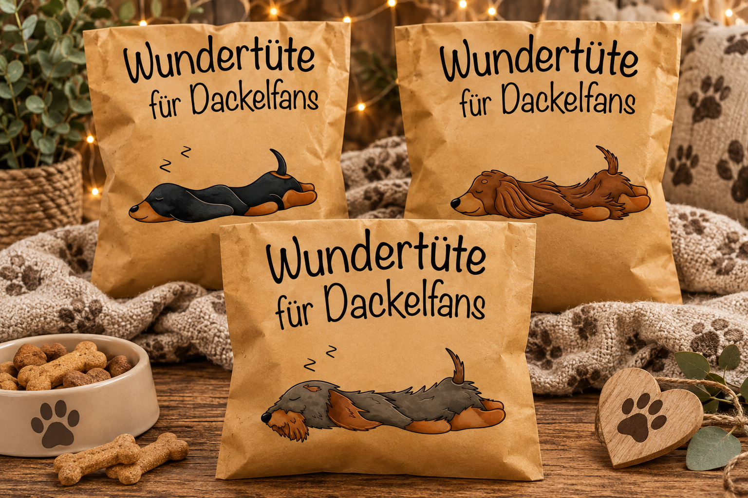 Wundertüte für Dackelfans
