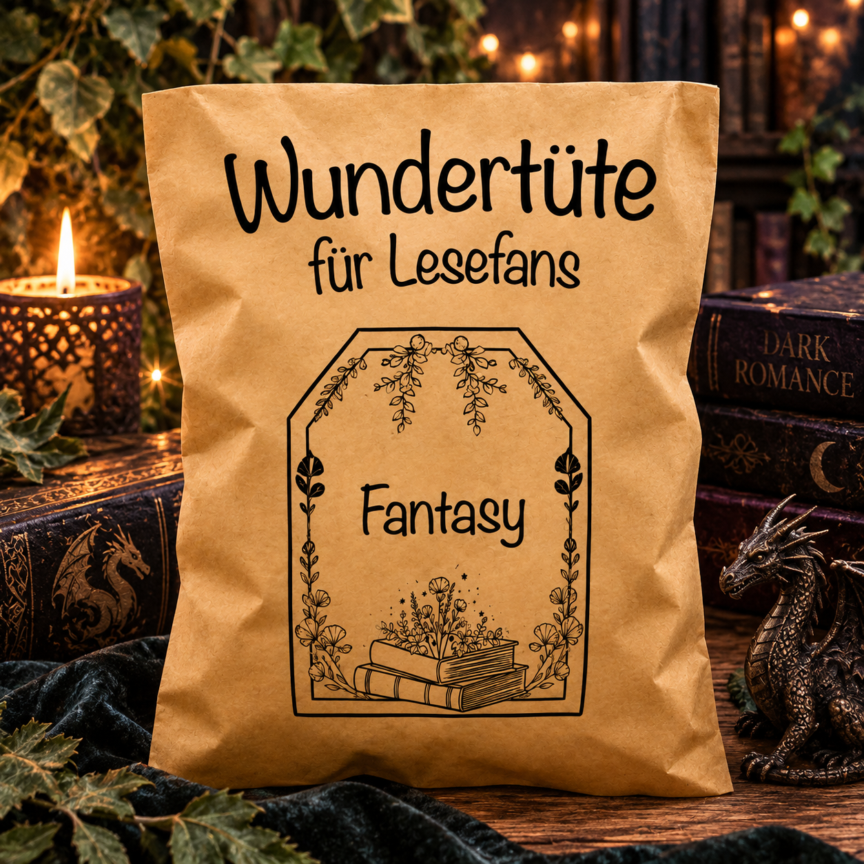 Wundertüte für Lesefans // Geschenk lesen
