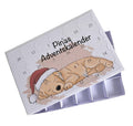 Adventskalender Golden Retriever zum selbst befüllen