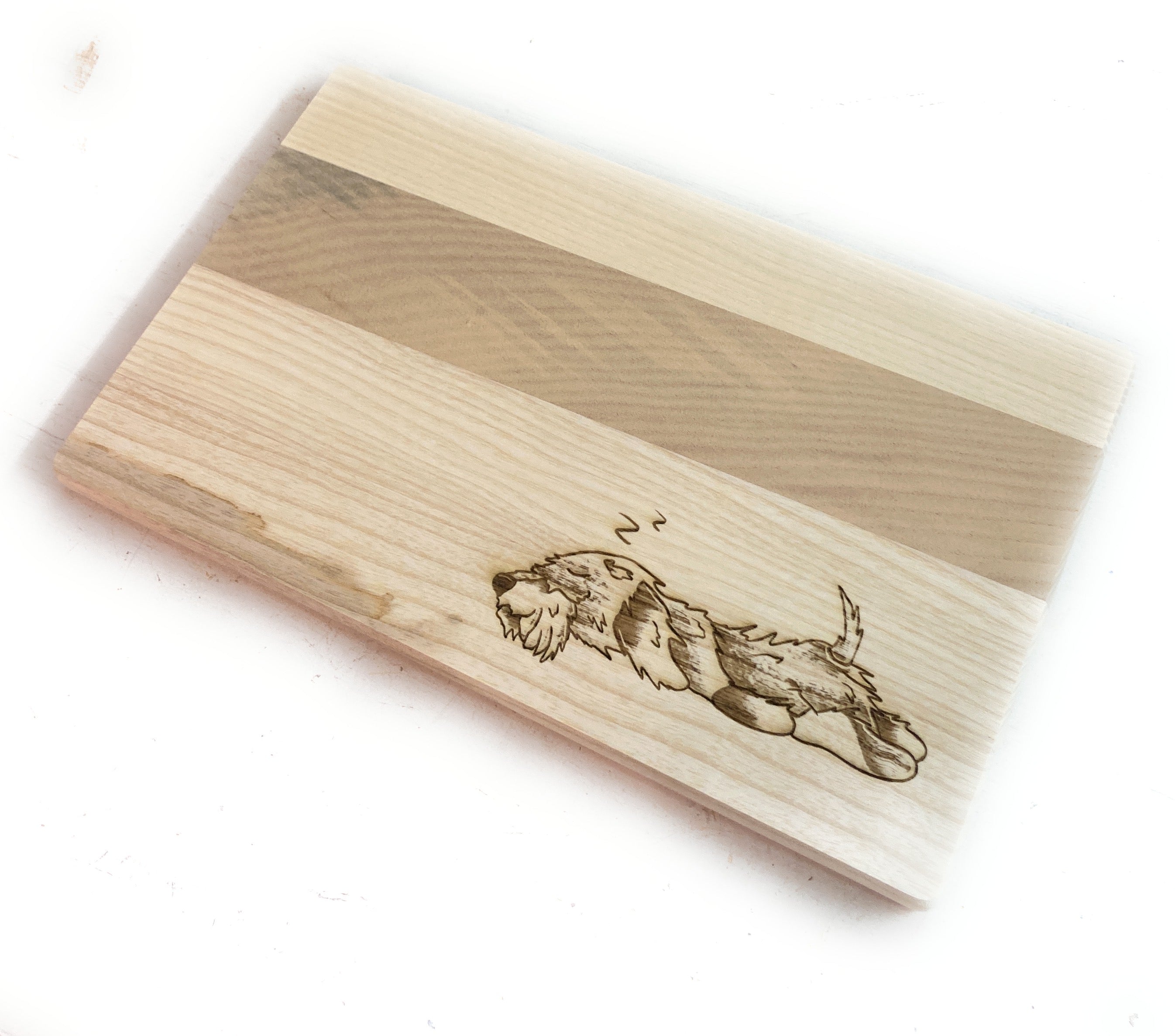 Schneidebrett Rauhaardackel