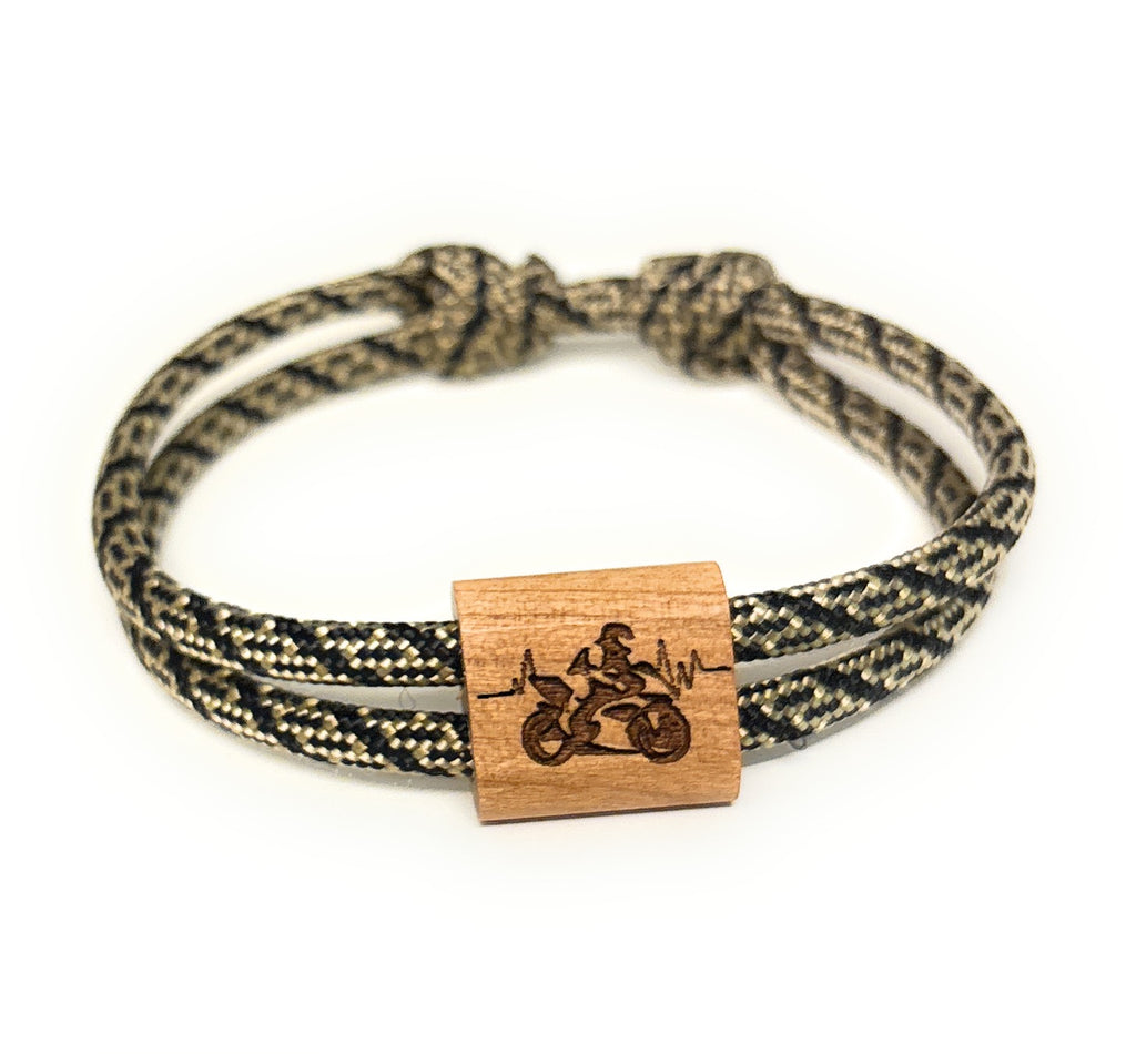 Segeltauarmband Motorrad// Armband Motorrad