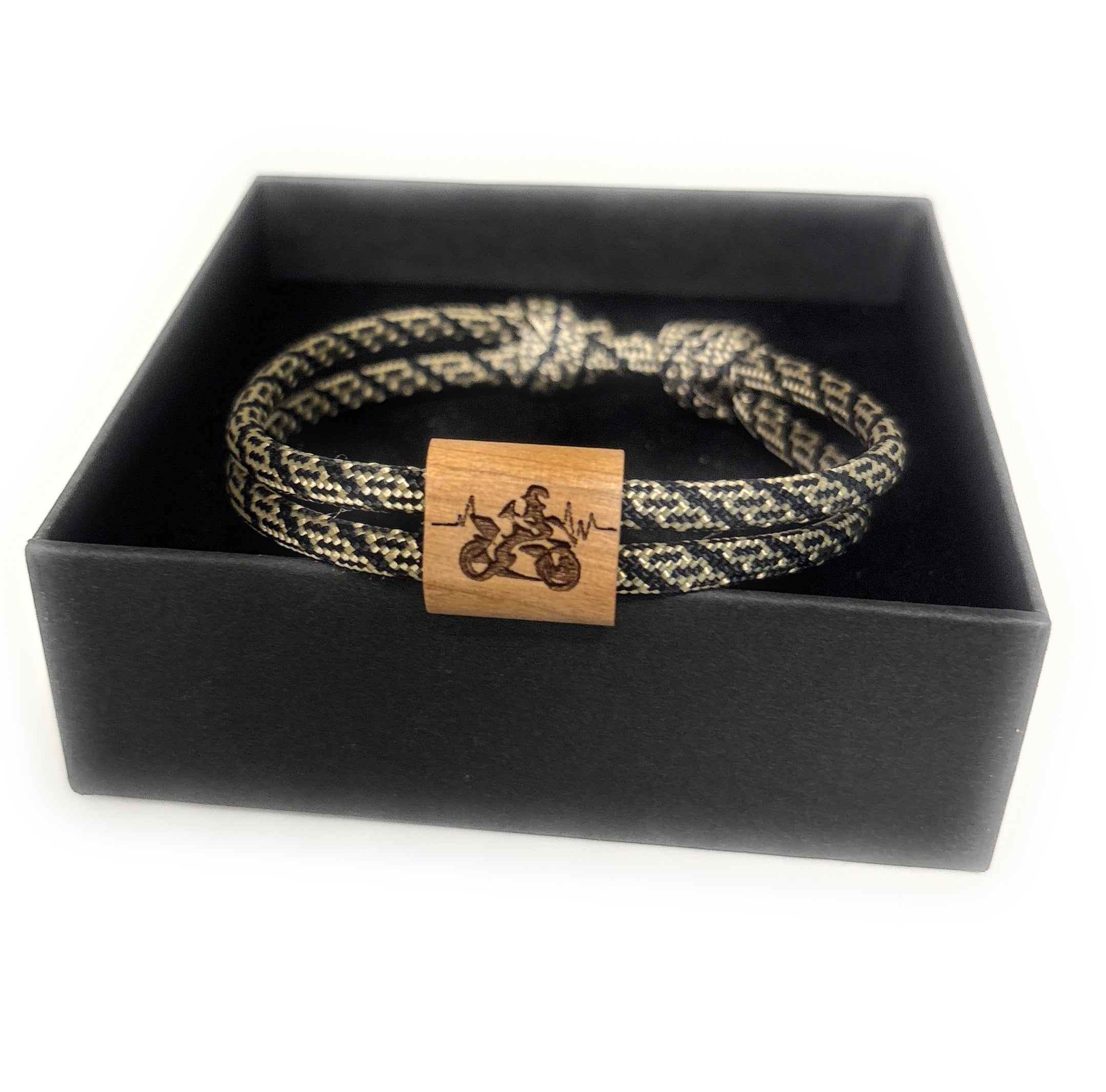 Segeltauarmband Motorrad// Armband Motorrad