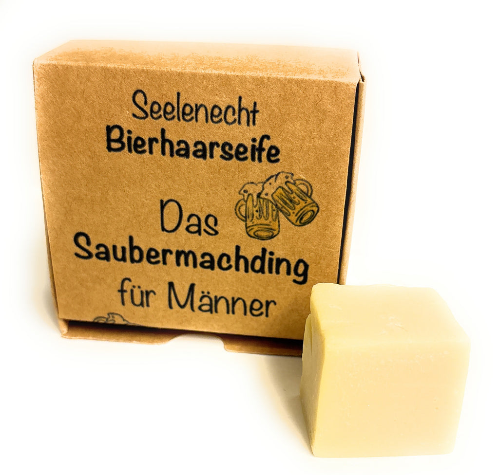 Bier Haarseife