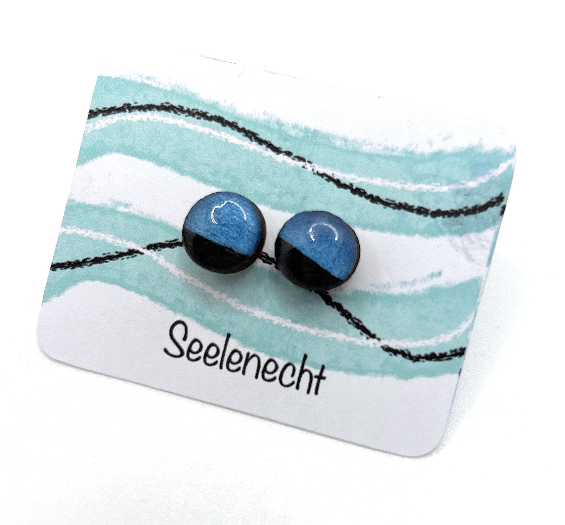 Ohrstecker Türkis/Blau
