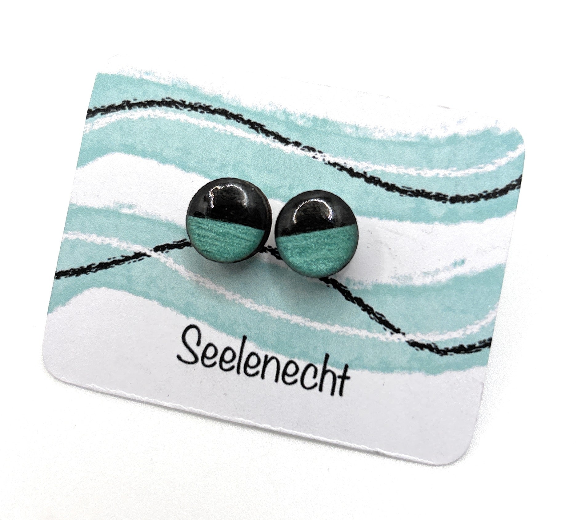 Ohrstecker Türkis/Blau