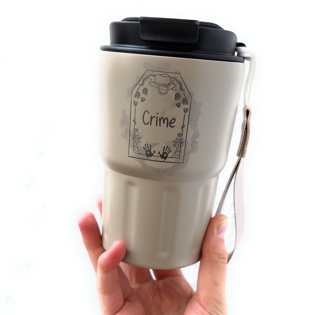 Thermobecher Booklover Crime