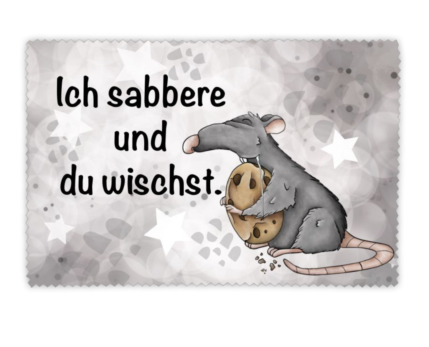 Brillenputztuch Ratte