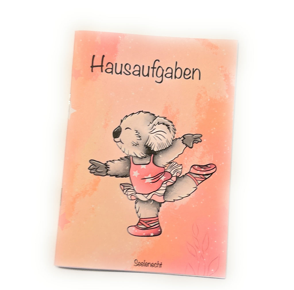 Hausaufgaben Heft Koala oder Dino