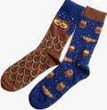 Socken mit Eulenmotiv