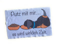 Brillenputztuch Dackel