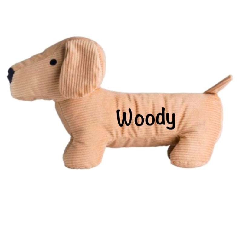 Kuscheltier Dackel personalisiert