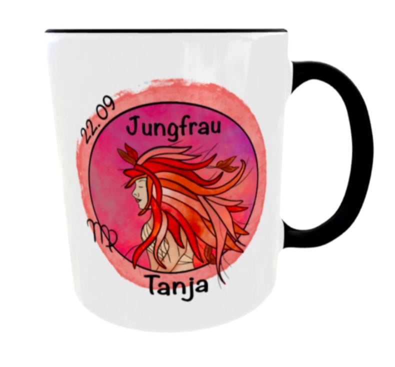 Tasse Sternzeichen Jungfrau