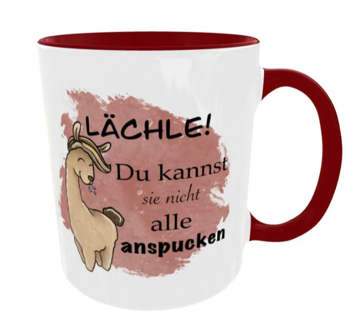 Tasse Lama mit Spruch