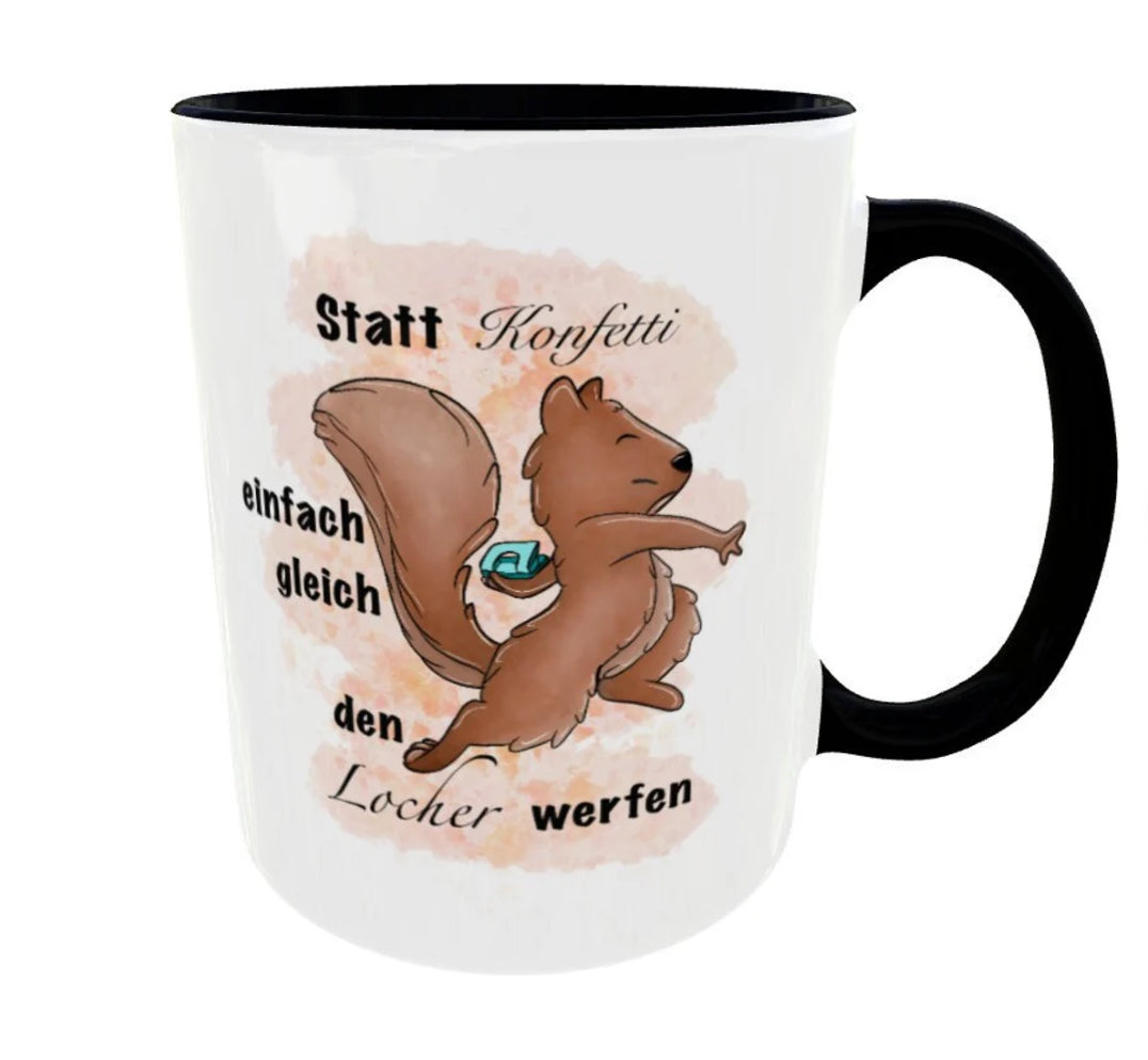 Tasse Eichhörnchen