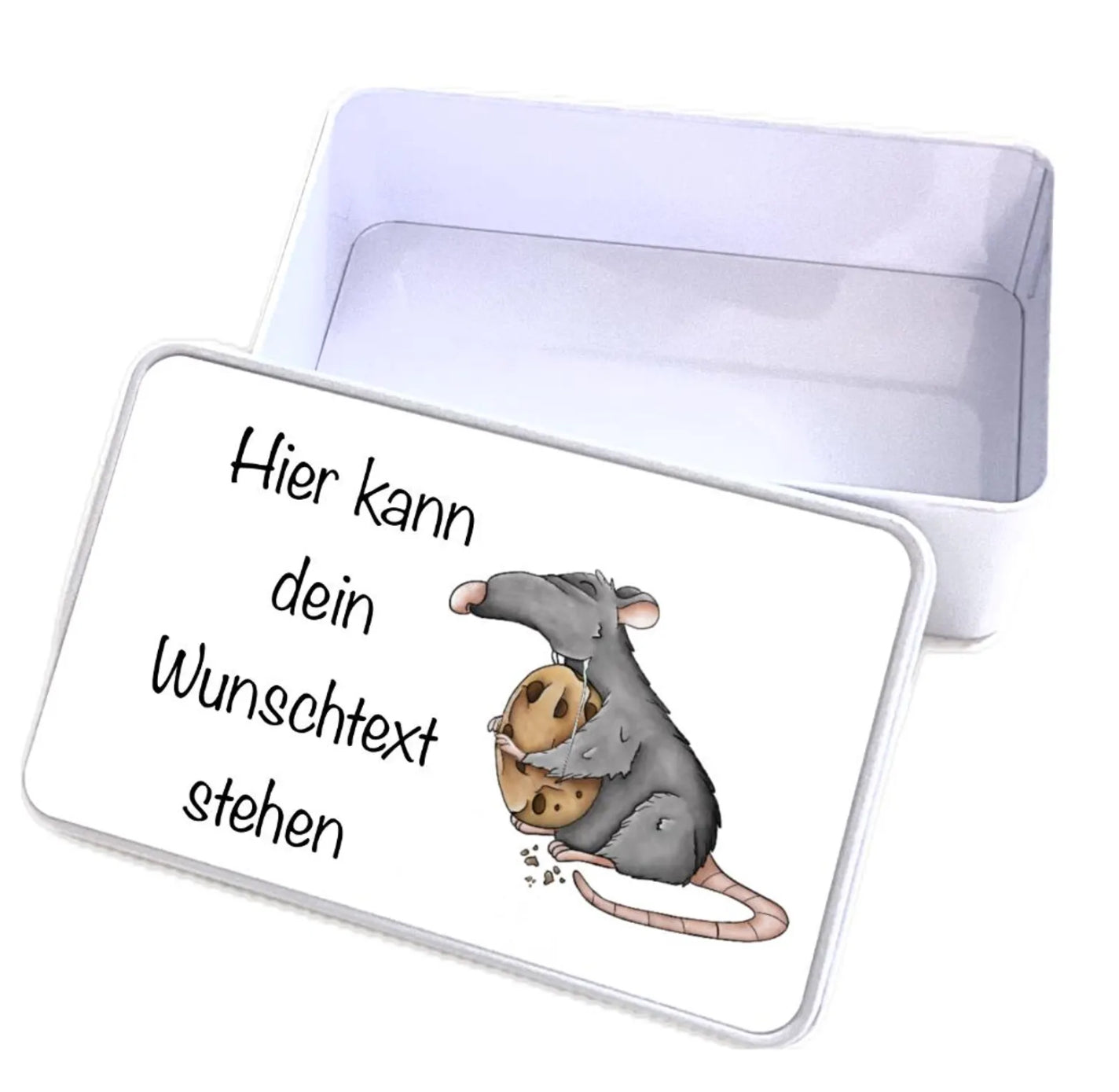 Keks-/Pralinendose Ratte