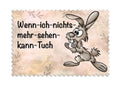 Brillenputztuch Hase